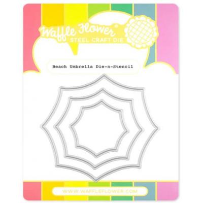 Waffle Flower Die - Beach Umbrella